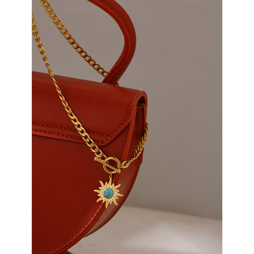 New Collection Necklaces. Stainless Steel Real Gold Plated - Boncuque Store