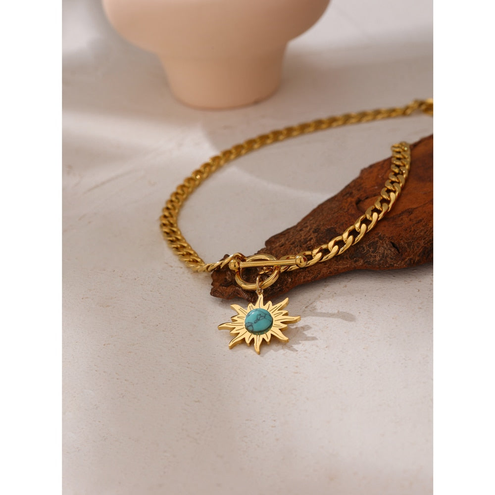 New Collection Necklaces. Stainless Steel Real Gold Plated - Boncuque Store