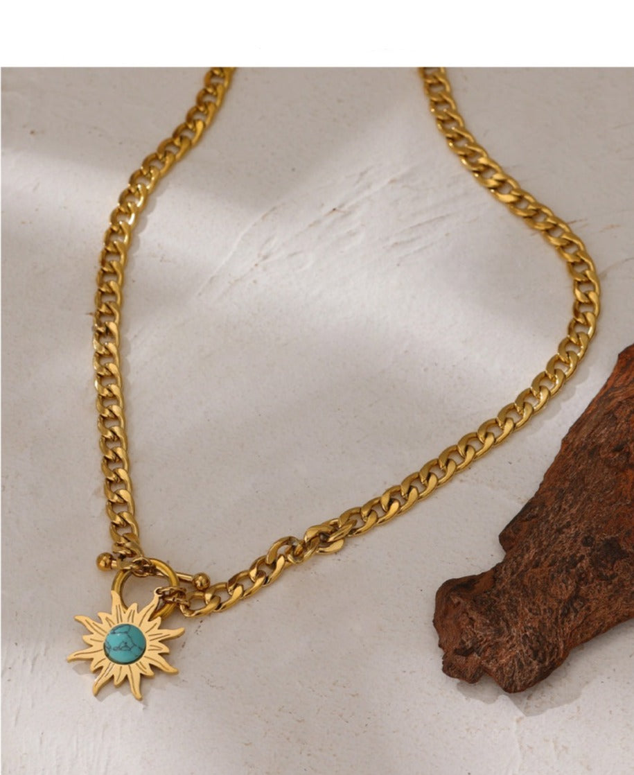 New Collection Necklaces. Stainless Steel Real Gold Plated - Boncuque Store