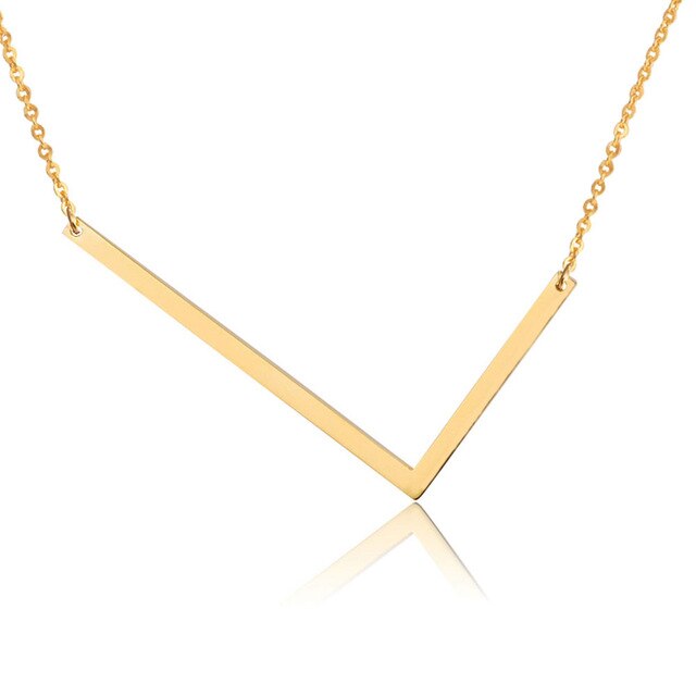 Letter Pendant Necklaces-18