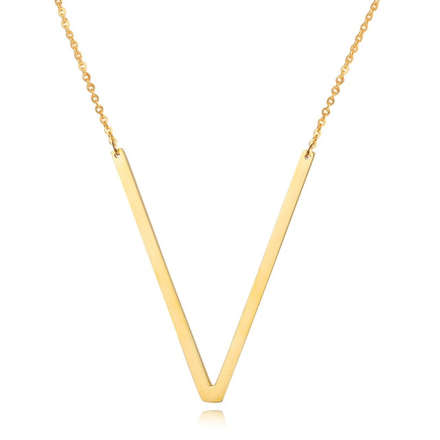 Letter Pendant Necklaces-16