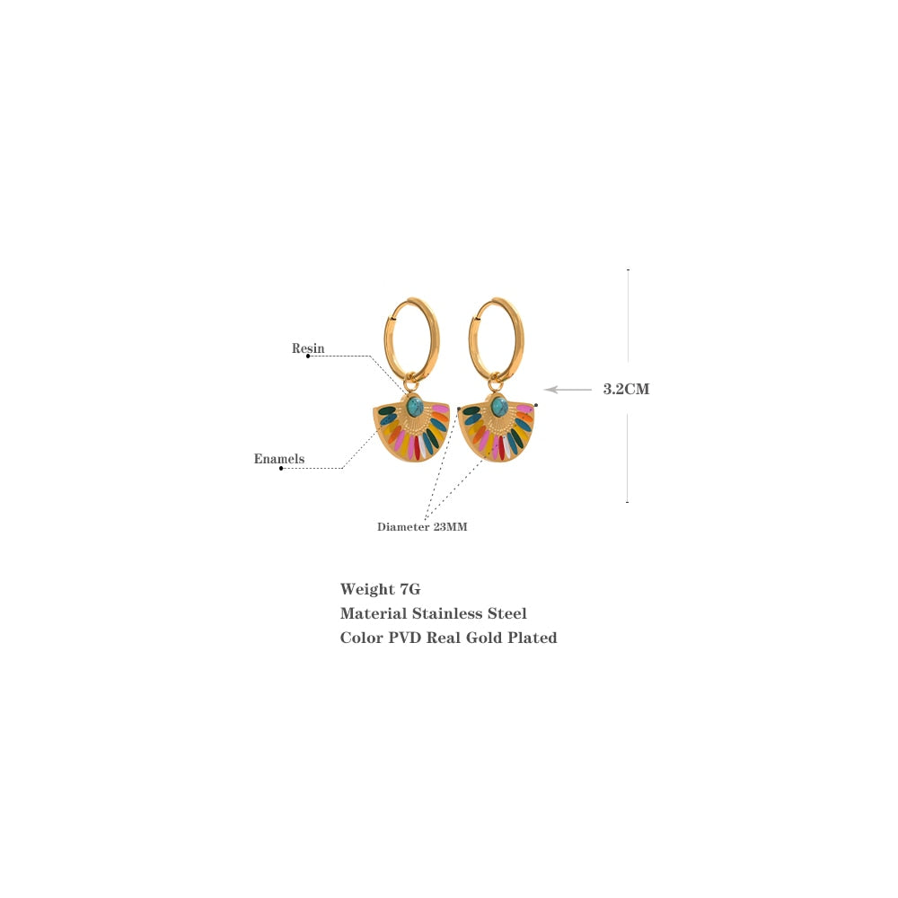 Louis Vuitton Essential V Circle Hoop Earrings