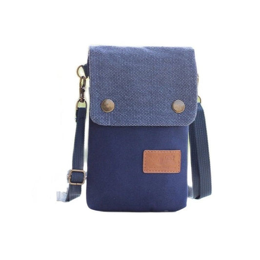 Mini Canvas Crossbody Bags, Mobil Phone Pouches - Boncuque Store