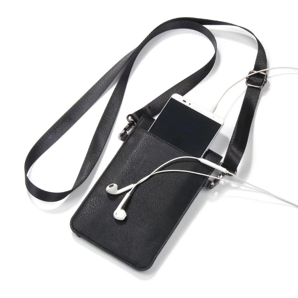 Shoulder Bag for iPhone, XR, Samsung Galaxy Pouch - Boncuque