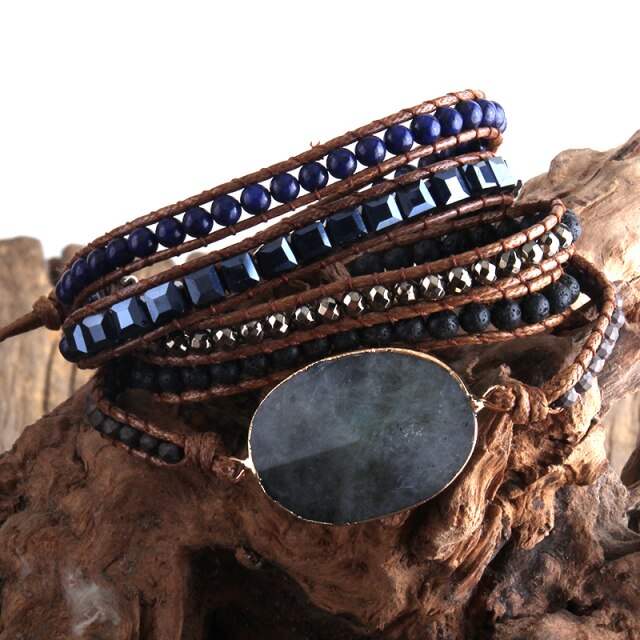 High Quality Handmade Boho Beaded Wrap Bracelet - Boncuque Store