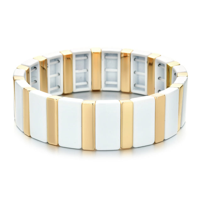 Summer Fashion Enamel Elastic Bracelets - Boncuque Store