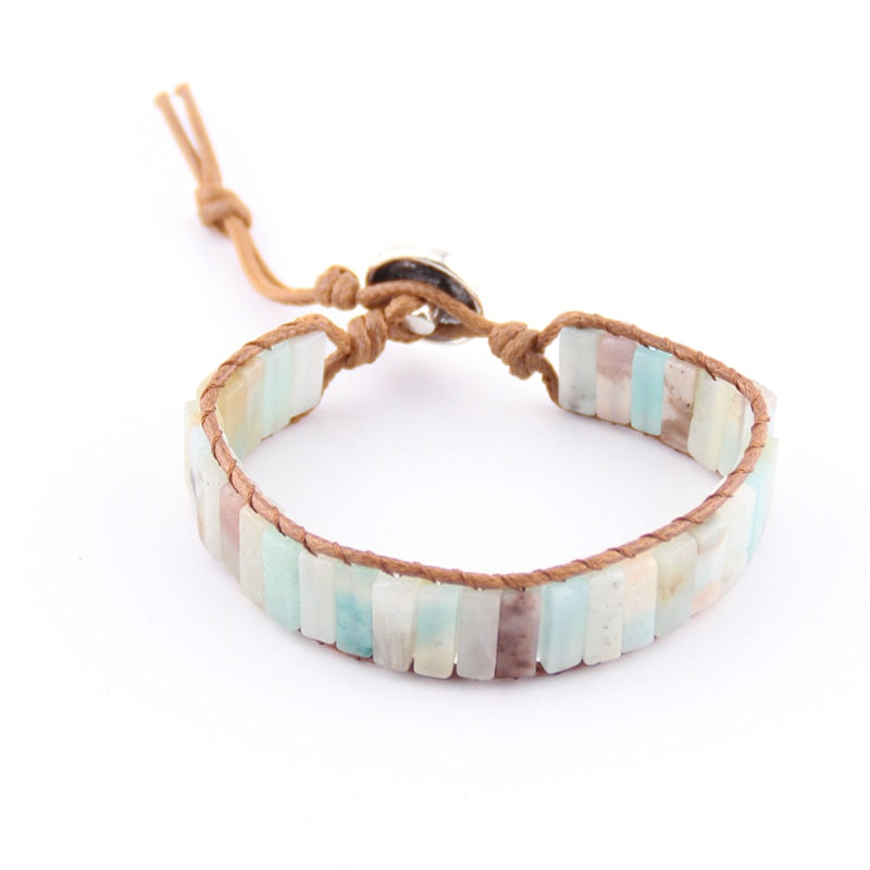 Energy Bracelets Handmade Natural Stone - Boncuque