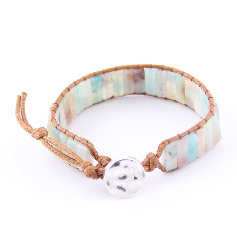 Energy Bracelets Handmade Natural Stone - Boncuque