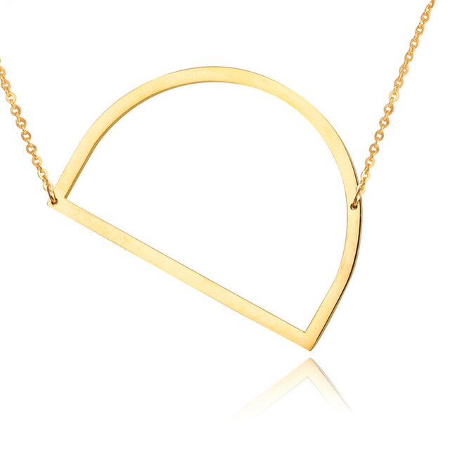 Letter Pendant Necklaces-14
