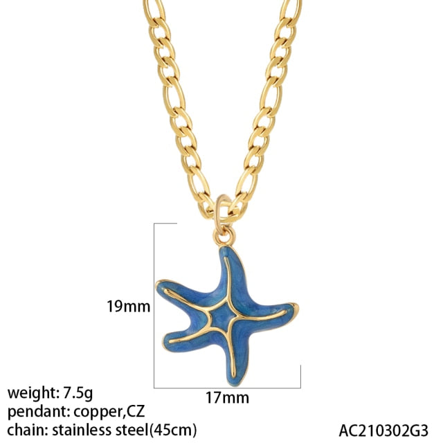 Cute Animals Pendant With Stainless Steel Necklace - Boncuque Store