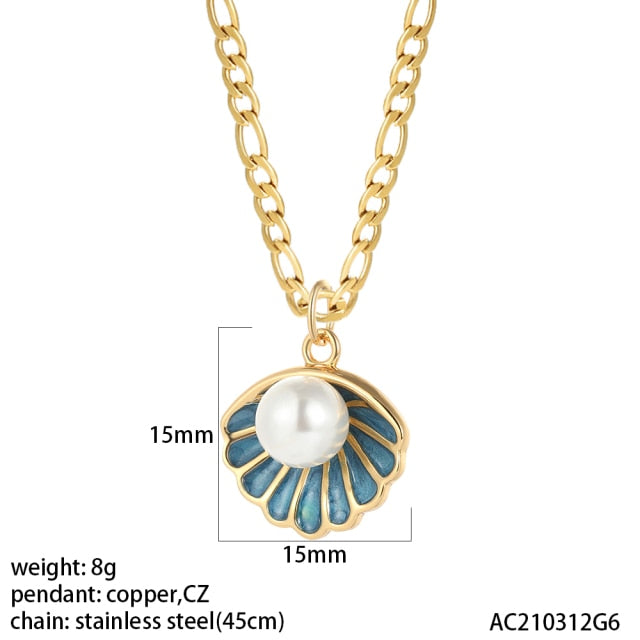 Cute Animals Pendant With Stainless Steel Necklace - Boncuque Store