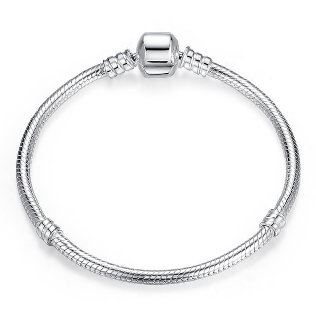 925 Sterling Silver Bracelet Cubic Zirconia, Variants Available - Boncuque Store